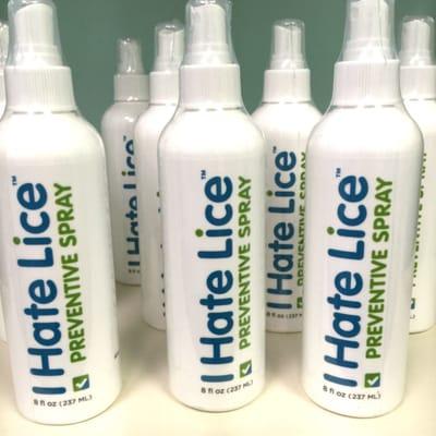 Mention "I HATE LICE" when you purchase a Full-Service or Supreme AirAlle Treatment, and receive a FREE Preventative Spray...