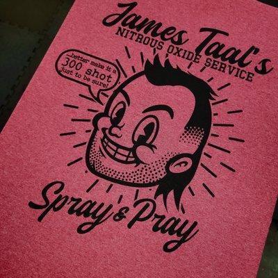 James Taal custom t-shirt. Designed and printed by T-Shirt Labs.