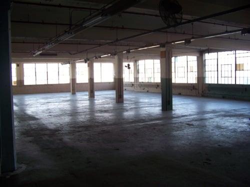 Available warehouse space.