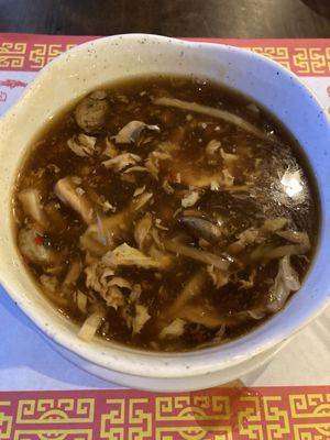 Hot and sour soup, delicious