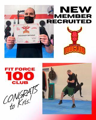 Kris hits 100 Classes!