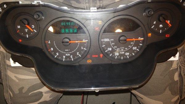 2009 Jeep Wrangler Cluster/Gauge/Display Repair!!!