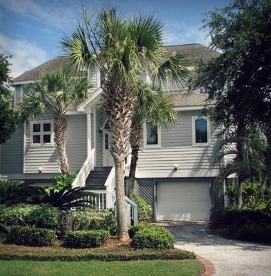 Here's a home we painted on Isle of Palms.