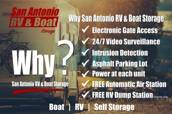 Why San Antonio RV and Boat Storage