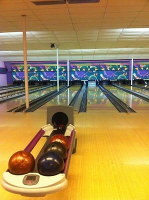 Pretty decent lanes, kind of old, but decent.