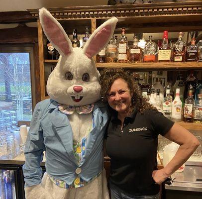 Make your reservations for Easter brunch, and visit the Easter Bunny while enjoying some excellent food!