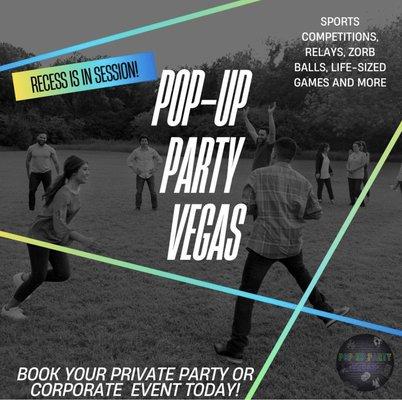 Pop Up Party Vegas