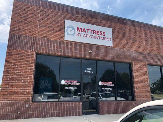 Visit us in person at our Mattress By Appointment Moore Location!