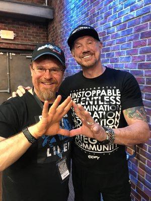 The creator of this amazing workout, Diamond Dallas Page.