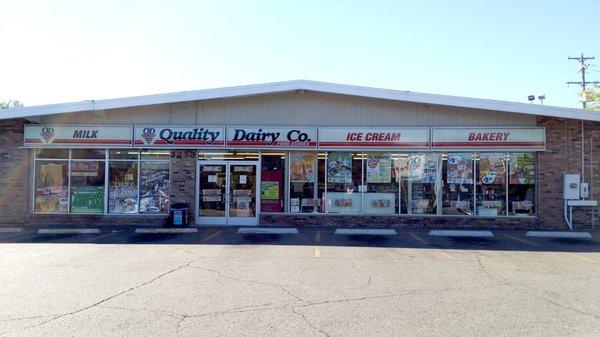 This is the QD Store in Holt, MI. at the corner of South Cedar & Aurelius Rd.