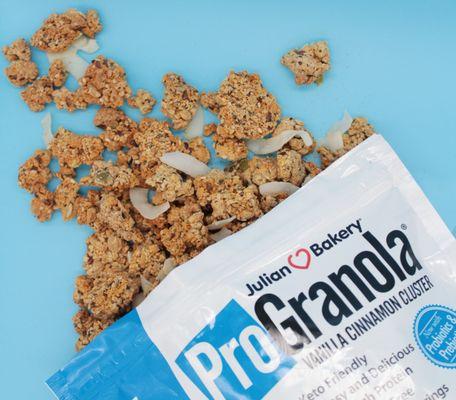 Our Vanilla Cinnamon ProGranola. Low net carbs and high in protein!