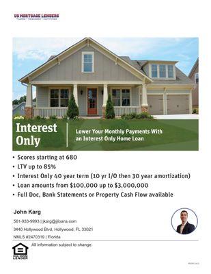 Interest only Loans