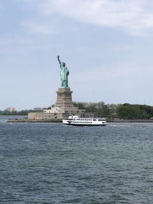 View from staten island ferry of SOL