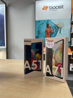 Samsung Galaxy A51 and Samsung A71 
   
   Unlocked