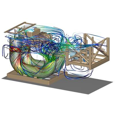 CFD flow modeling of quench tank for more consistent parts.