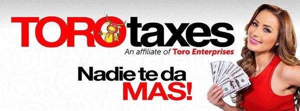 Toro Taxes nadie te da mas