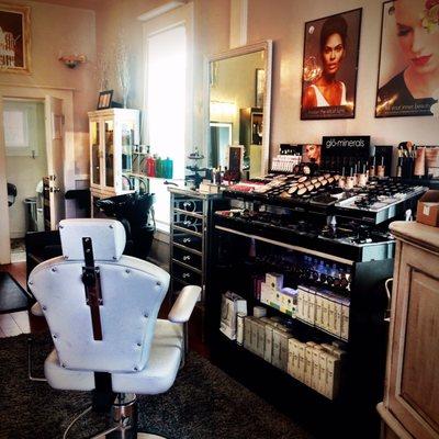 Make-up station available for those special events!