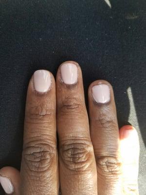 Awful gel nails