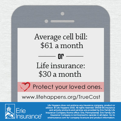 Is your life worth more than your phone? YES!! Get the best Life Insurance from The Kerr Agency in Beaver Falls, PA!