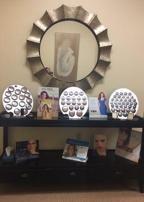 Makeup display