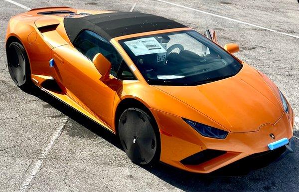 Orange Lamborghini anyone?? Starting price 500K