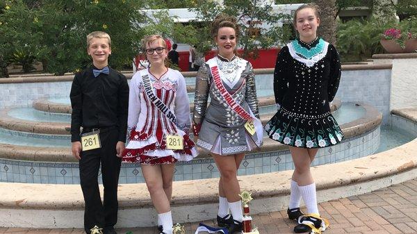 Northern Lights Celtic Dancers at the 2017 Arizona State Championships/Maureen Hall Memorial Feis