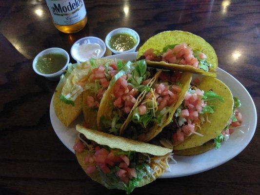 Anyone up to the Taco Challenge?  Tuesdays in August we offer your tacos free if you can  eat more tacos than anyone Danny in one seating...