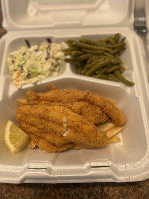 Lenten catfish fry