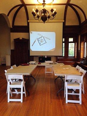 ZENTANGLE 2nd Floor Ballroom Classroom