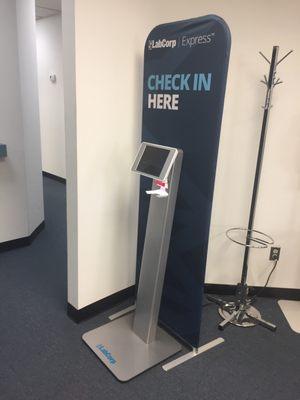 Check in machine