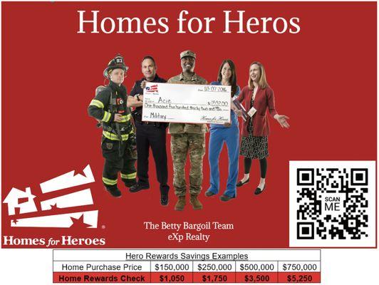 We offer discounts for Heroes, call to see how much you can save. We LOVE giving back to service personell, teachers, medical, fire, police!