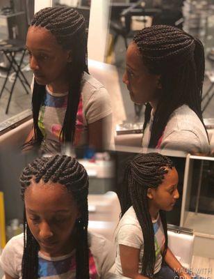 Beautiful Medium box braids