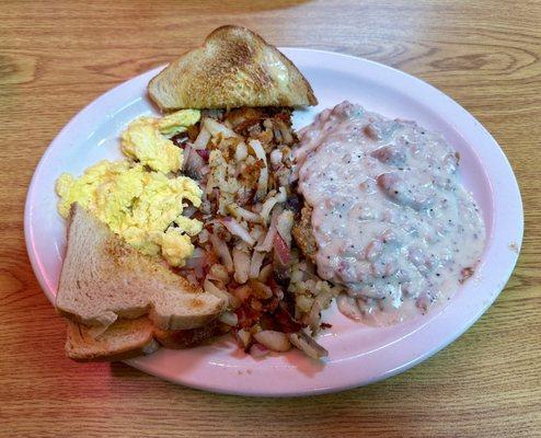 Country fried steak!