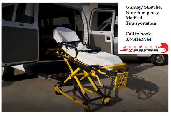 Affordable Gurney/Stretcher Transportation - Starting at $250.00  Compared to $500 -$1,000 from ambulance services