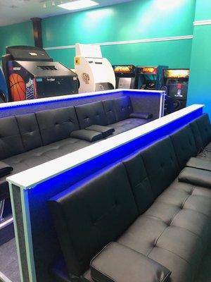 Couches for gaming area