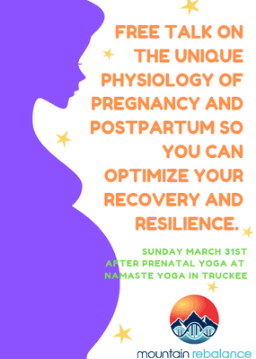 Free Talk on Pregnancy and Postpartum Hormone Health