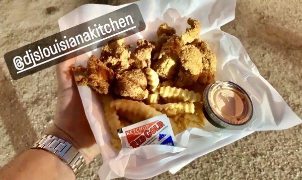 Catfish & Chicken basket