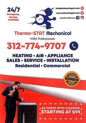 A/C Check and Cleaning starting at $99.00