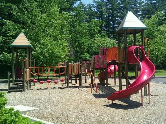 Playground at Pine Island Park in Manchester, NH.