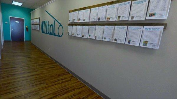 Testimonial wall featuring hundreds of health victories people have achieved under the care we provide!