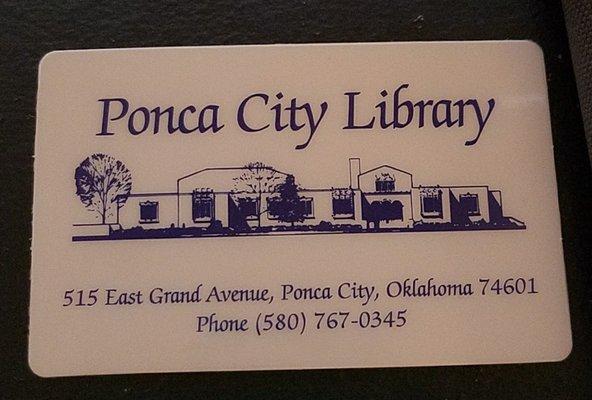 Library Card!