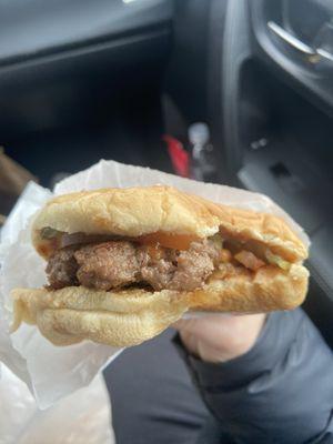 Hickory burger