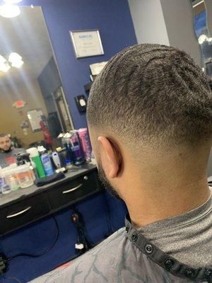 Low bald fade