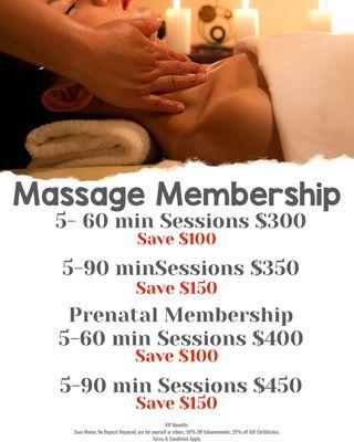 Massage Membership