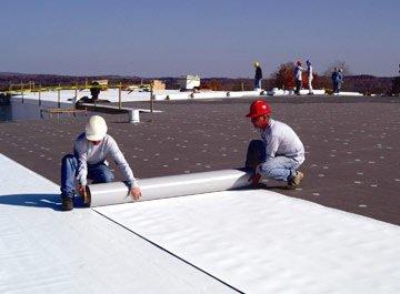 Commercial Cool Roof Install