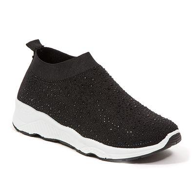 Black bling sneaker, sizes 6-11, special $49.99!!