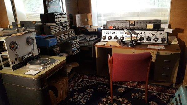 Old Professional Radio Music Equipment