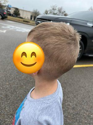 Is this even a fade? His hair looks ridiculous!