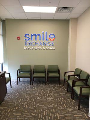 Waiting Area Smile Exchange Warrington