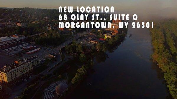 HWM new location in Morgantown, WV in the Wharf District